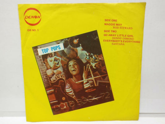 Rod Steward Donny Osmond Santana Rare Cover Label Singapore 7" EP (EP080)