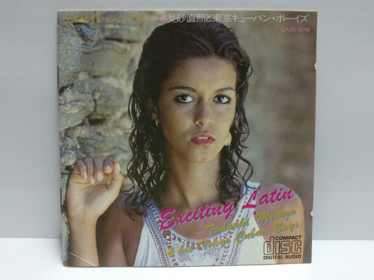 Exciting Latin Tadaaki Misago & His Tokyo Cuban Boy 1983 Toshiba Japan CD CDS003