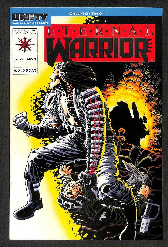 Valiant UNITY Eternal Warrior August No. 1 Animation Cartoon Comic Book (A1739)