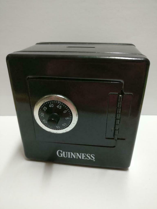 Advertising Guinness Beer Black Safe Box Coin Bank Display In Box (A2163) *3