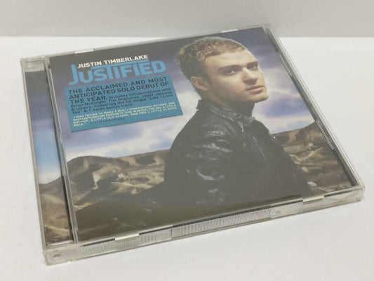 LK888 Justin Timberlake Justified 2002 Rare Singapore CD (0066) (CD593)