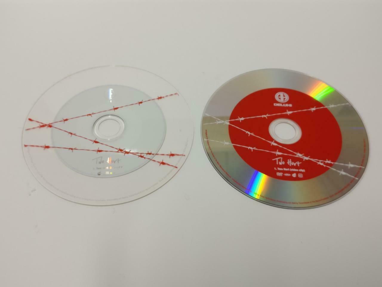 Japan Japanese JPop J-Pop DELUHI Two Hurt OBI 2009 Japan CD + DVD CDS479