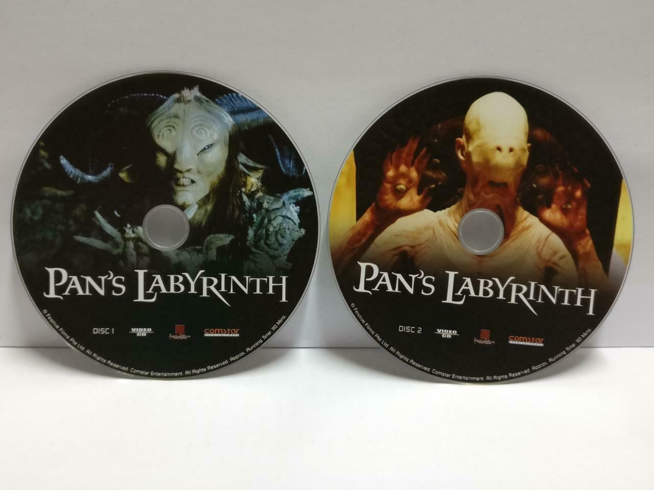 Horror Movie Pan's Labyrinth Maribel Verdú Rare Singapore Video CD 2x VCD CDS354