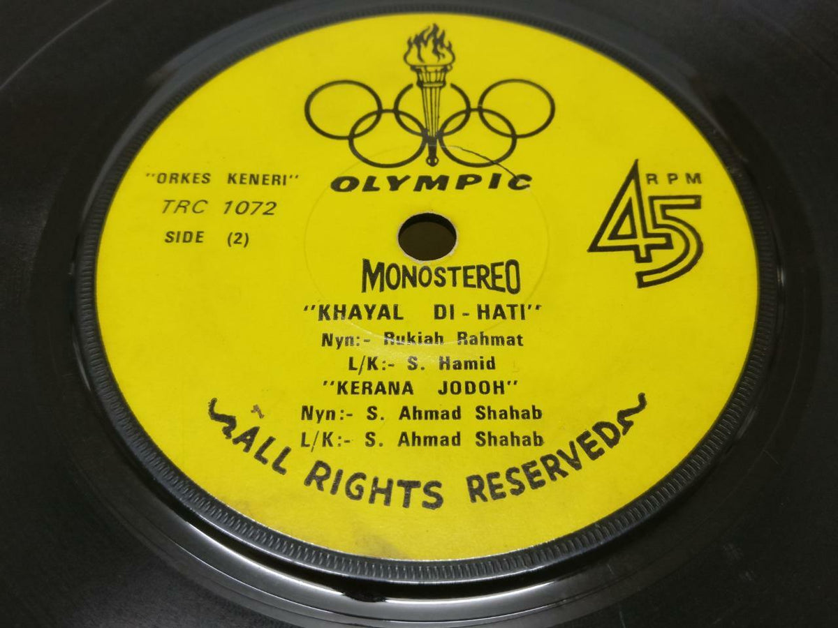 Malay S. Ahmad Shahab Orkes Keneri Kerana Jodoh Psych Garage Singapore EP 331