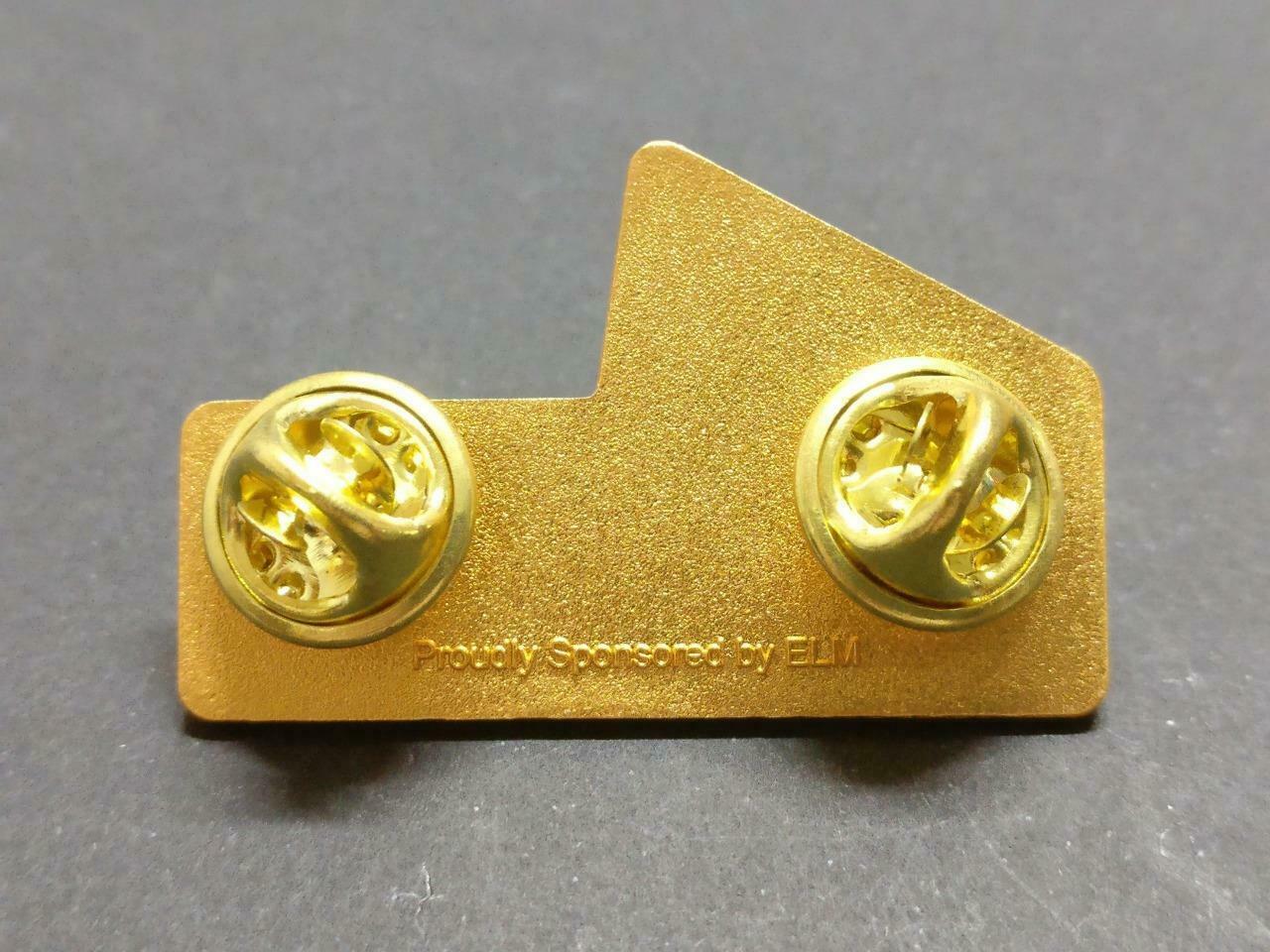 Vintage National Day Parade NDP 2013 Gold Tone Pin Badge Button F/S B863