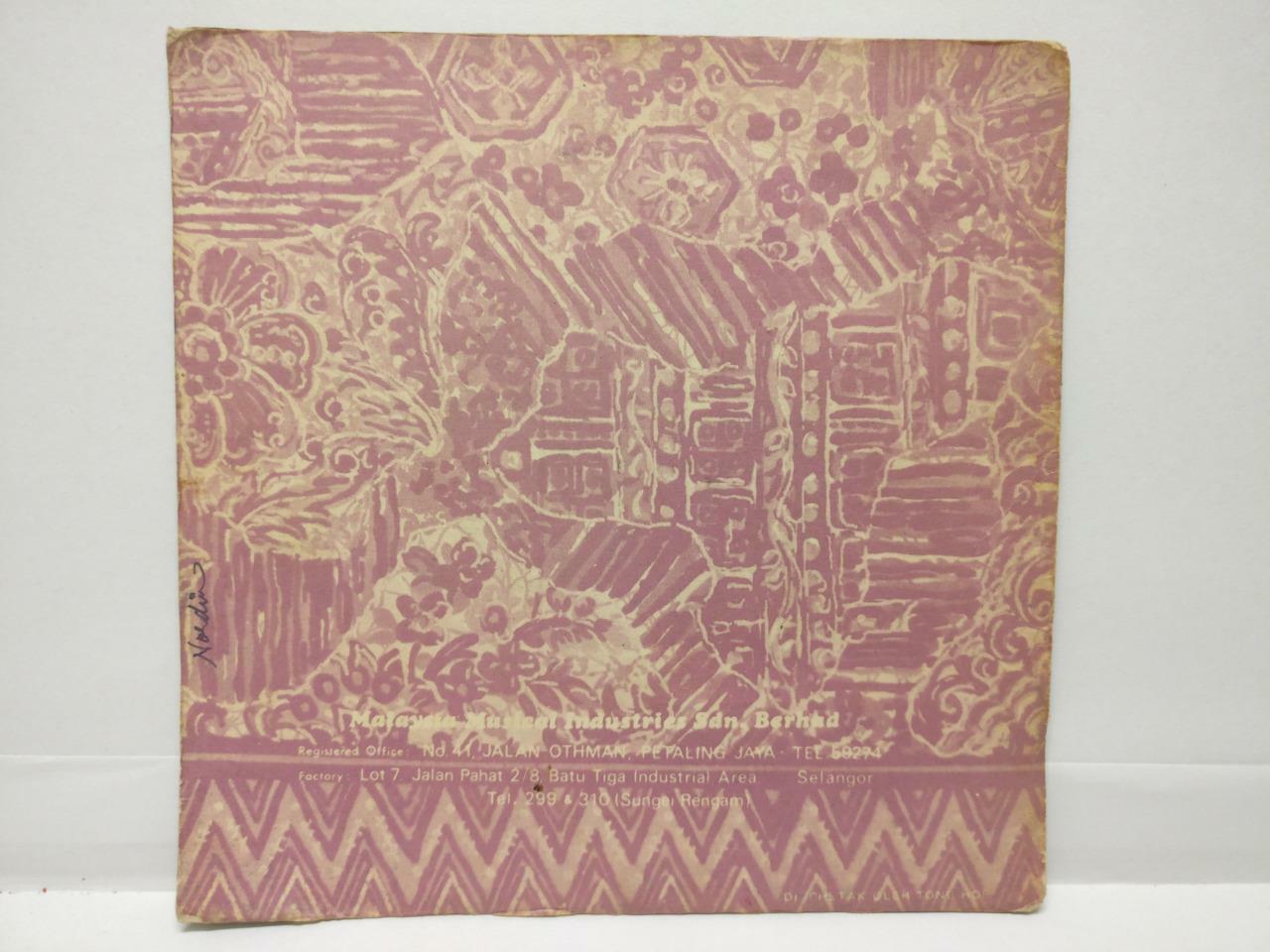 Malay Hussain Marican Jangan Merajok G/F Psych Garage Rare Malaysia EP 7" EP399