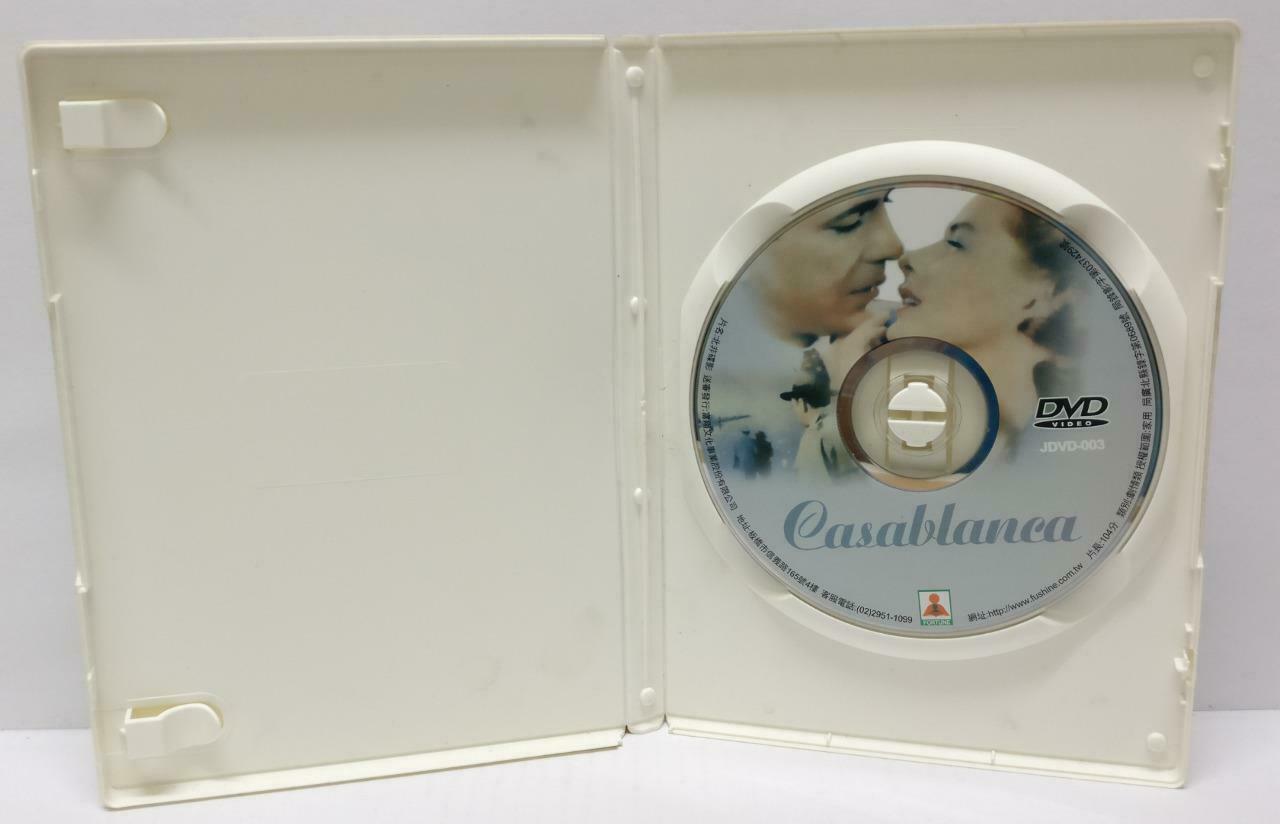LK888 Movie Casablanca Humphrey Bogart Ingrid Bergman Taiwan DVD (DVD032)