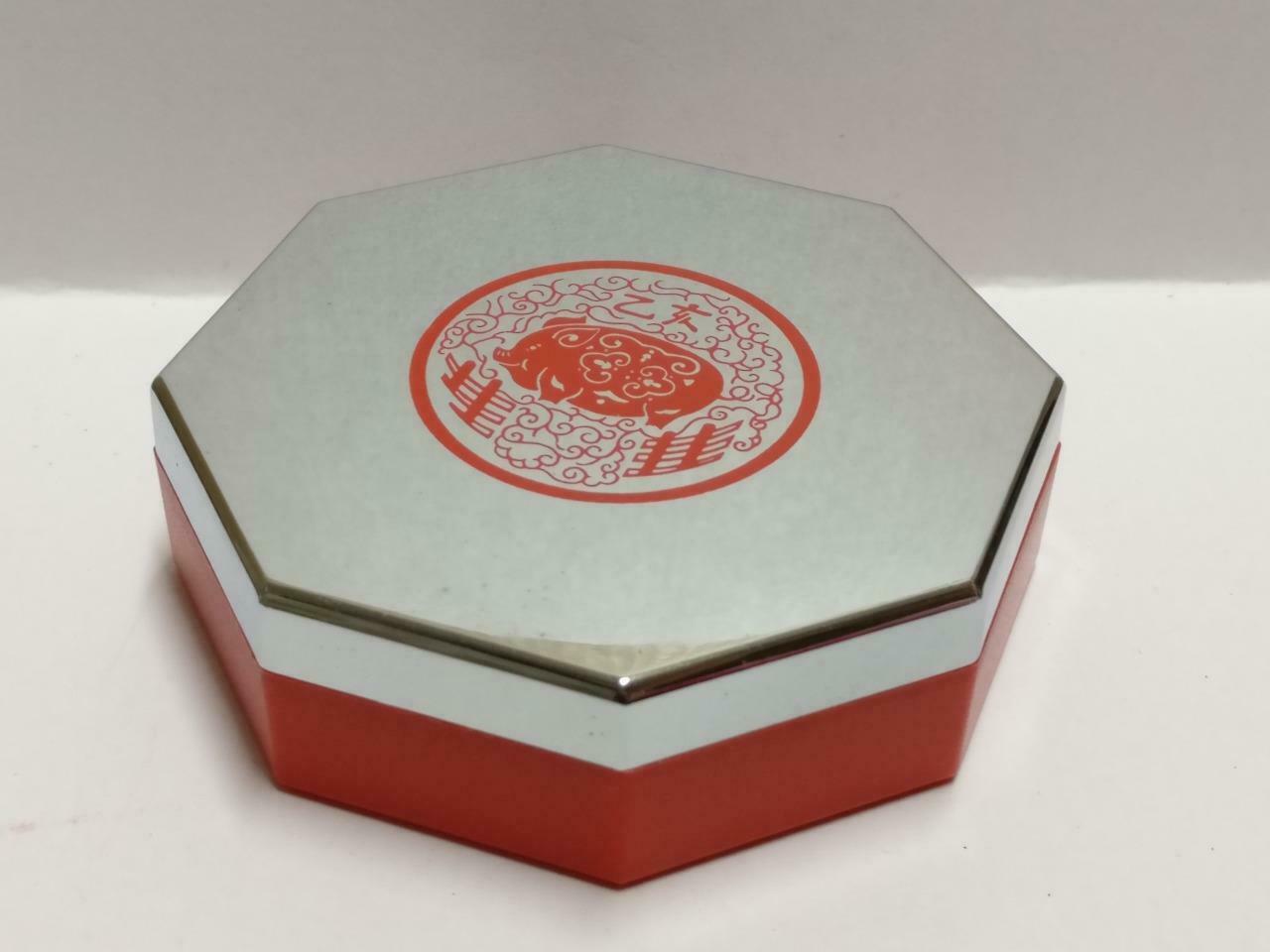 Singapore $10 Pig 1995 2 OZ Proof Silver Coin With Box & Cert (C046b)