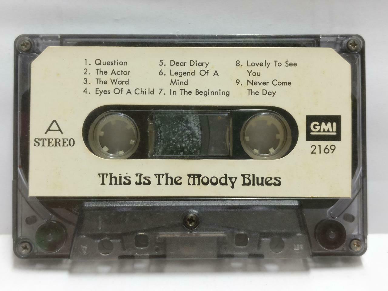 This is The Moody Blues Mega Rare Singapore English Cassette CT493