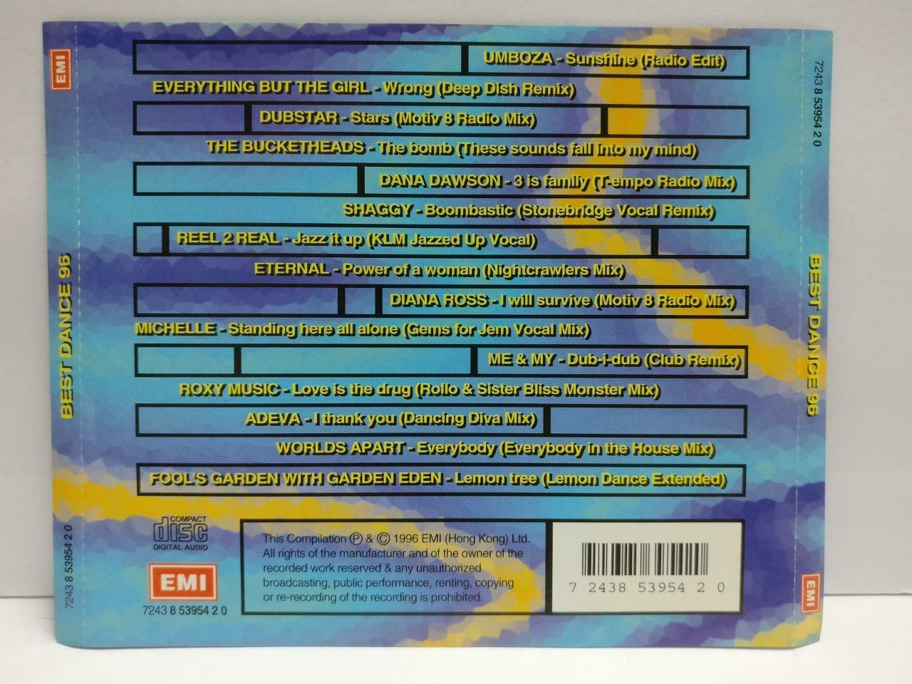 Various Artist Best Dance Shaggy Michelle 1996 Rare Hong Kong CD (CDS298)