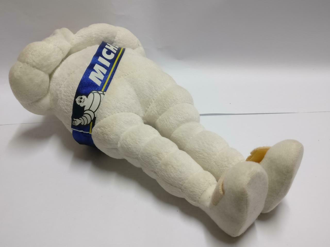 Rare Red Cap Michelin Man Tyre Mascot Singapore 13" Plush Soft Toy F/S (PTY013)