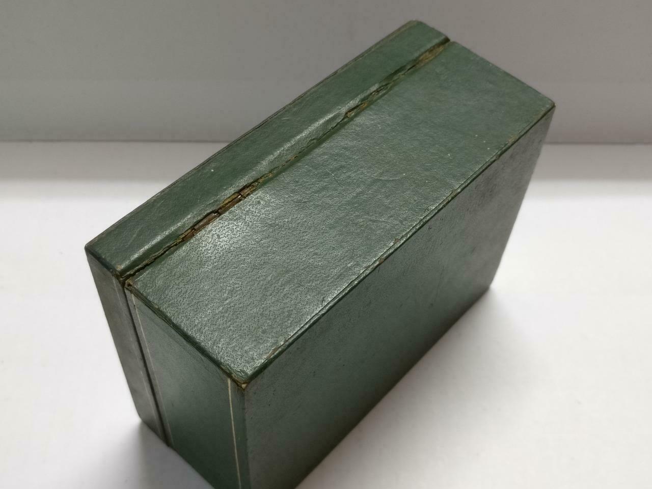 Vintage Rolex Watch Green Empty Box 06.00.06 Switzerland (BX016)