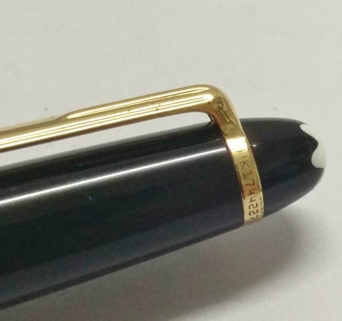 Vintage Preowned 164 Montblanc Mont Blanc Ballpoint Pen (A1590)