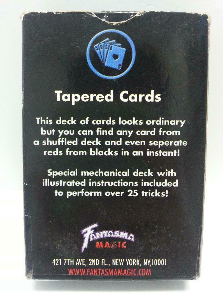 Rare Unsealed Fantasma Magic Mystery Playing Cards Souvenir (A1034)