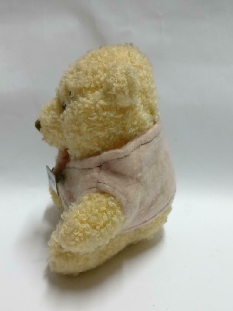 Rare Disney Winnie The Pooh Cute Class Prefect 4" Plush Soft Toy F/S (PTY124)