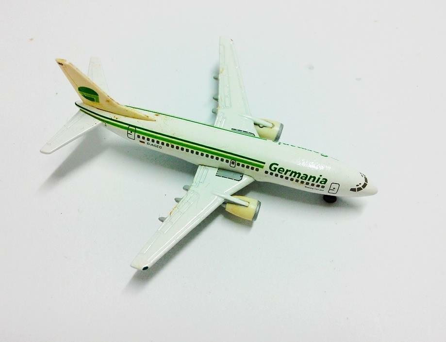 Germania Airplane Herpa Wings w/Box Boeing 737-300 500425 SCALE 1:500 (A605)