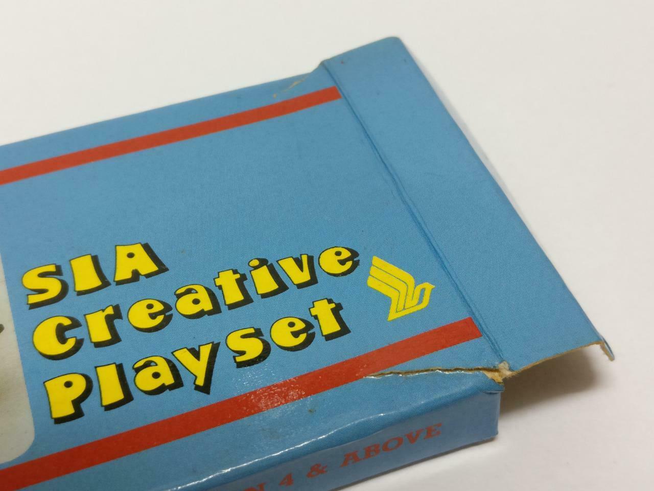Vintage Rare SIA Singapore Airlines Creative Playset Game (A2110)