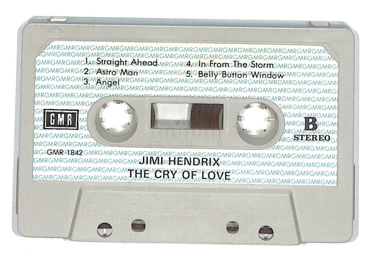 Rare Jimi Hendrix The Cry Of Love Freedom Singapore English Cassette CT896