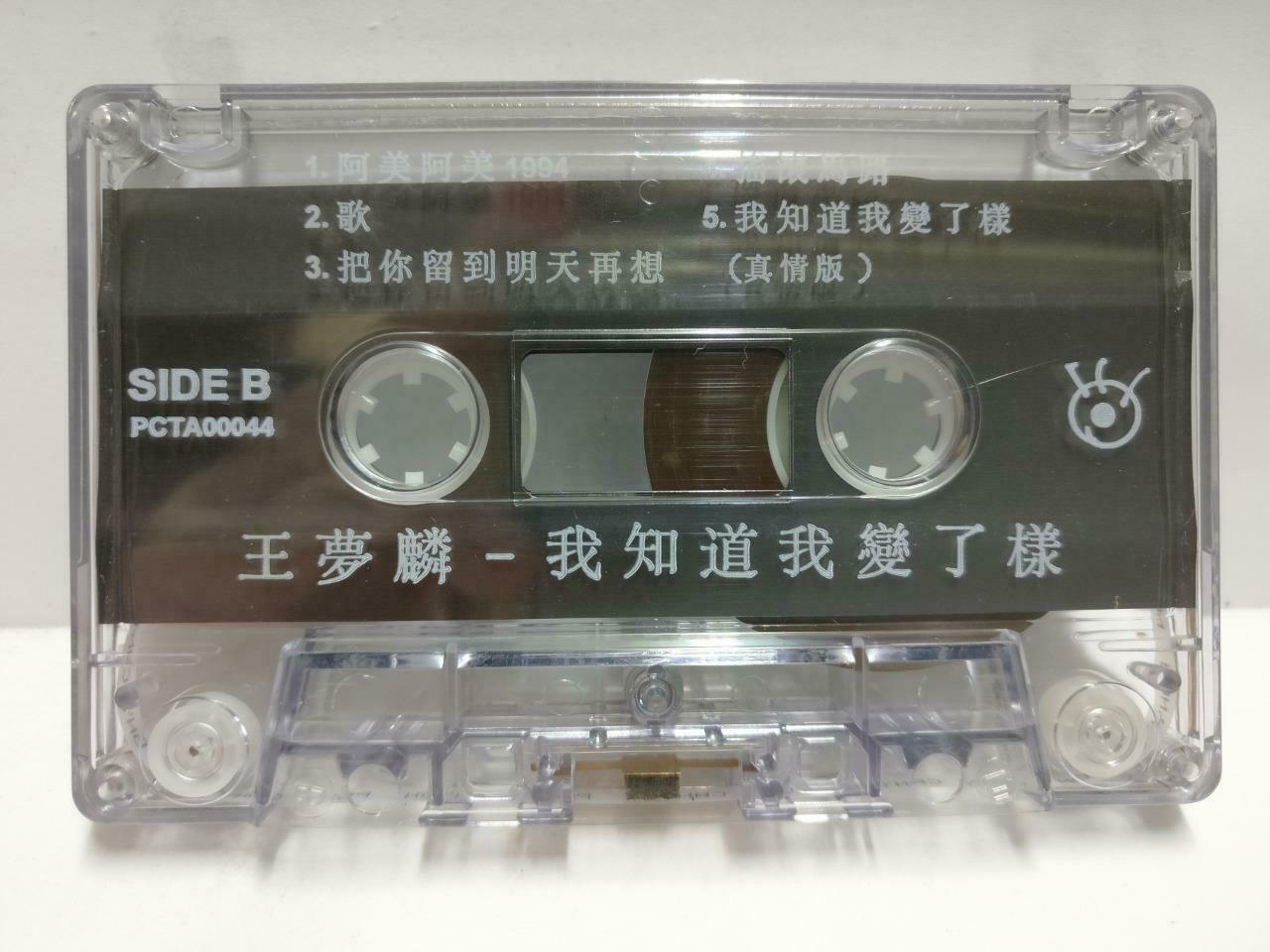 Taiwan Wang Meng Ling 王梦麟 磁带 卡带 我知道我变了样 1994 Singapore Chinese Cassette CT619