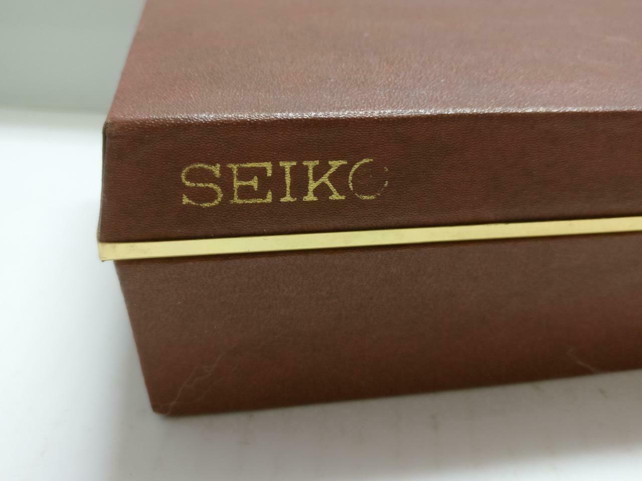 Vintage Japan Seiko Watch Rectangle Empty Box Gift Box (BX029)