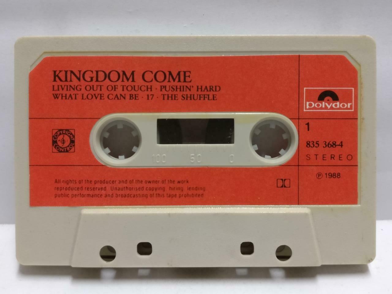 Kingdom Come Living Out Of Touch 1988 Rare Asia English Cassette CT496