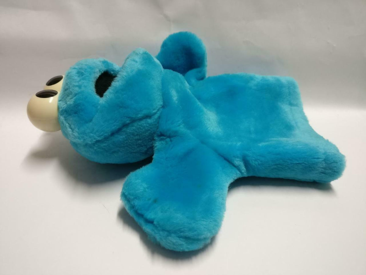 Sesame Street Cookie Monster Hand Puppet 10" 1996 Plush Soft Toy F/S (PTY120)