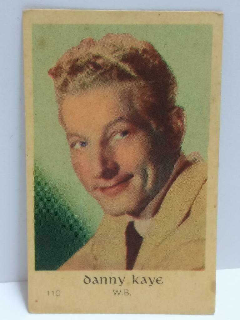 Vintage Actor Danny Kaye Colour Mini Photo Trading Card F/S (A2334)