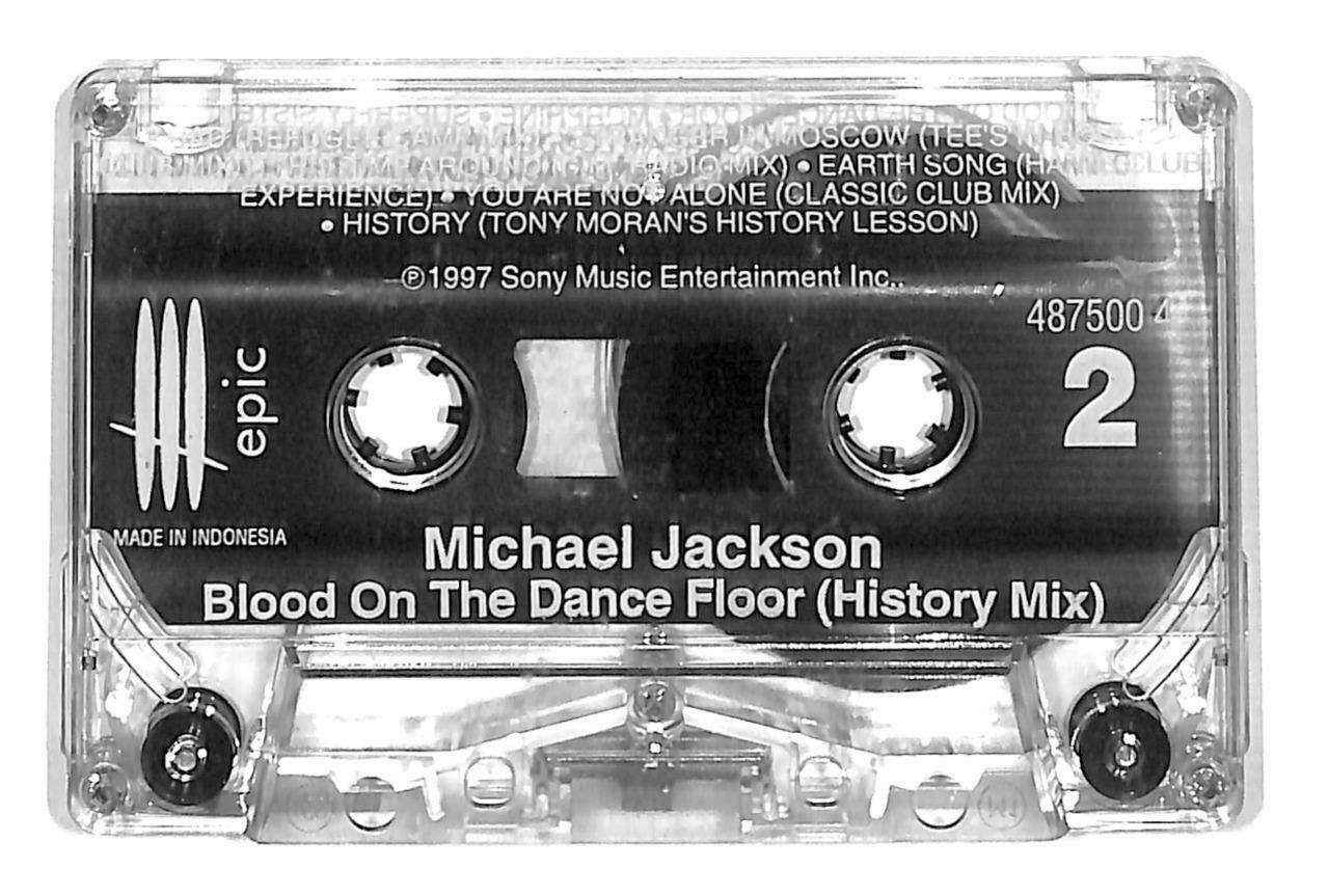 Michael Jackson Blood On The Dance Floor 1997 Indonesia English Cassette CT937
