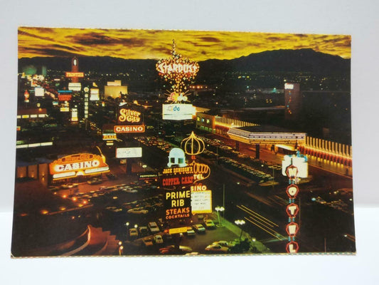 Vintage Stardust Casino Prime Rib Steak Cocktails LasVegas Color Postcard (P645)