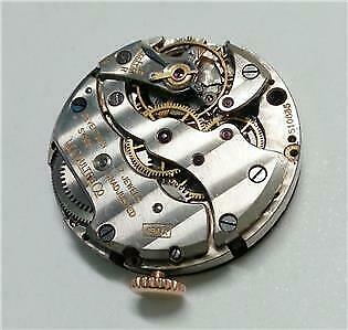 Vintage Jaeger LeCoultre Moonphase Watch Movement & Dial For Parts