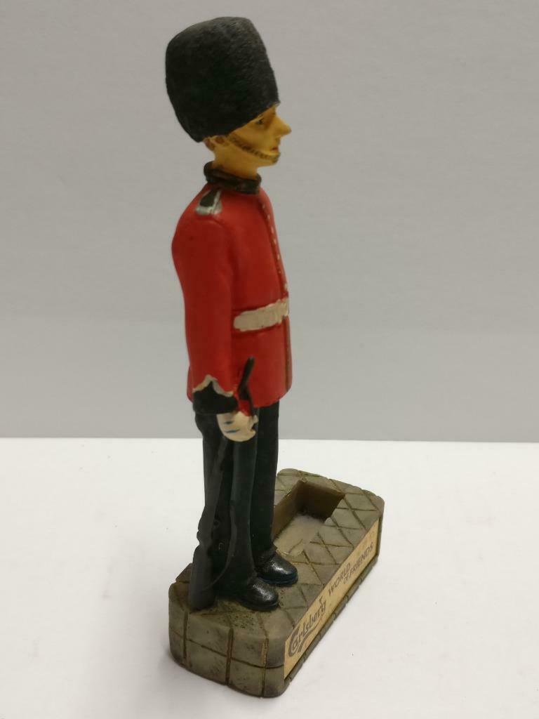 Vintage Carlsberg Beer London British Guard Palace Soldier Display F/S A2158 *2