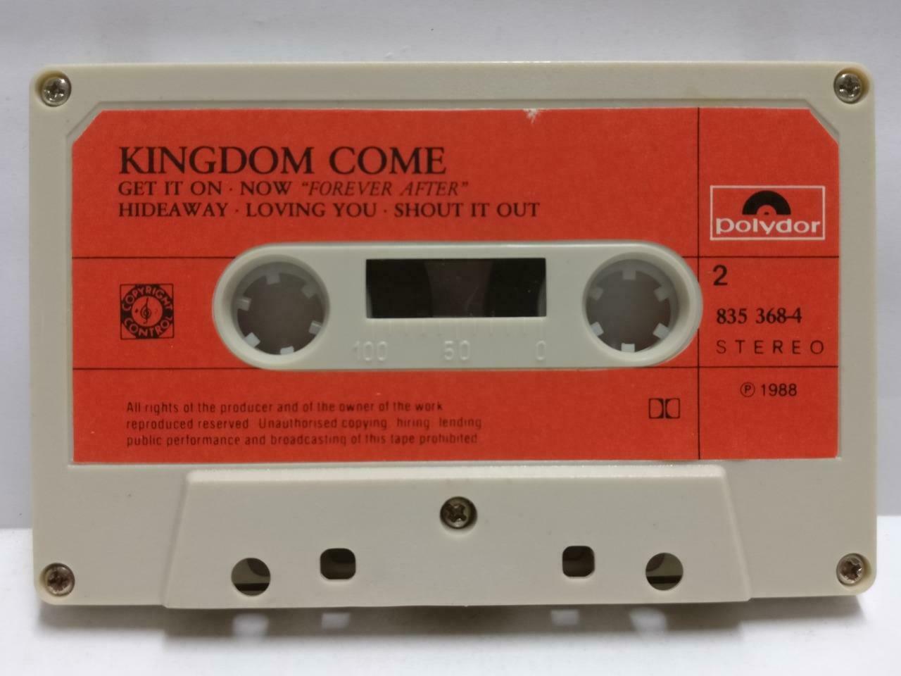 Kingdom Come Living Out Of Touch 1988 Rare Asia English Cassette CT496
