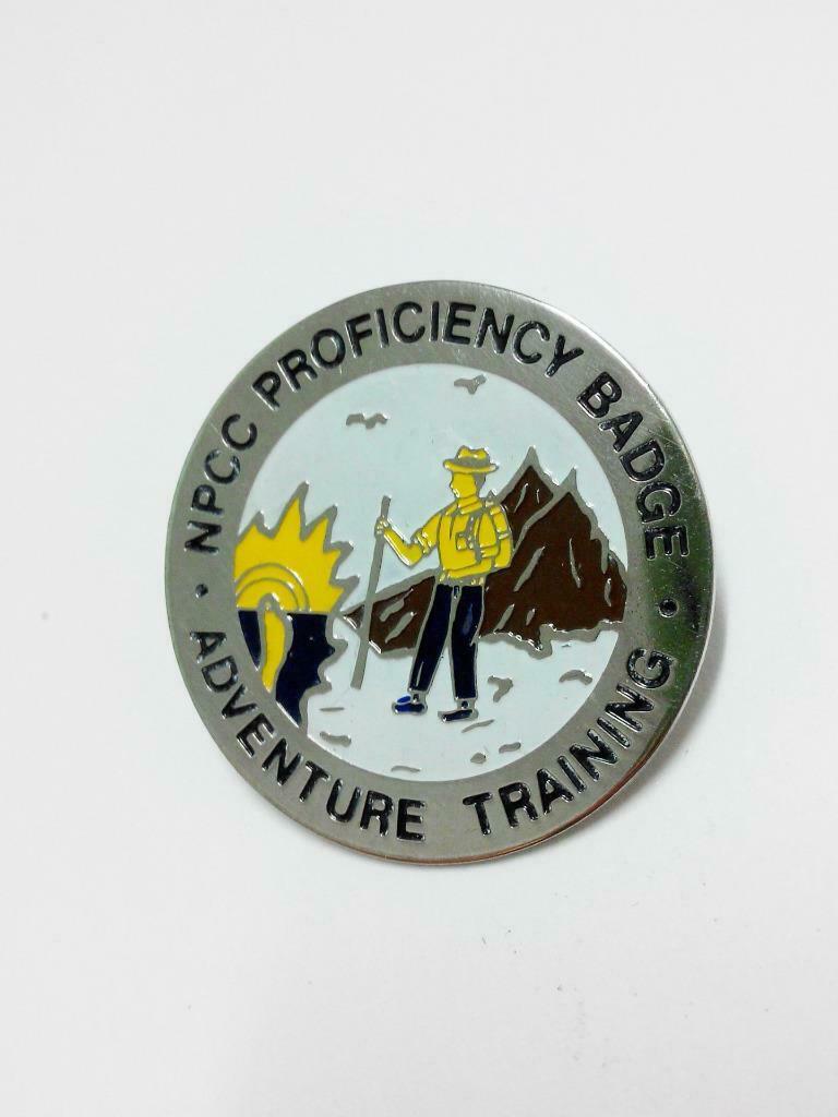 Rare Vintage Singapore NPCC Proficiency Adventure Training Pin Badge F/S (B325)