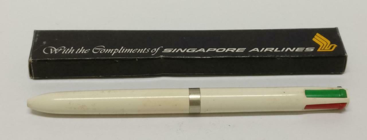 Vintage Rare SIA Singapore Airlines Pen w/ Box (A2106)