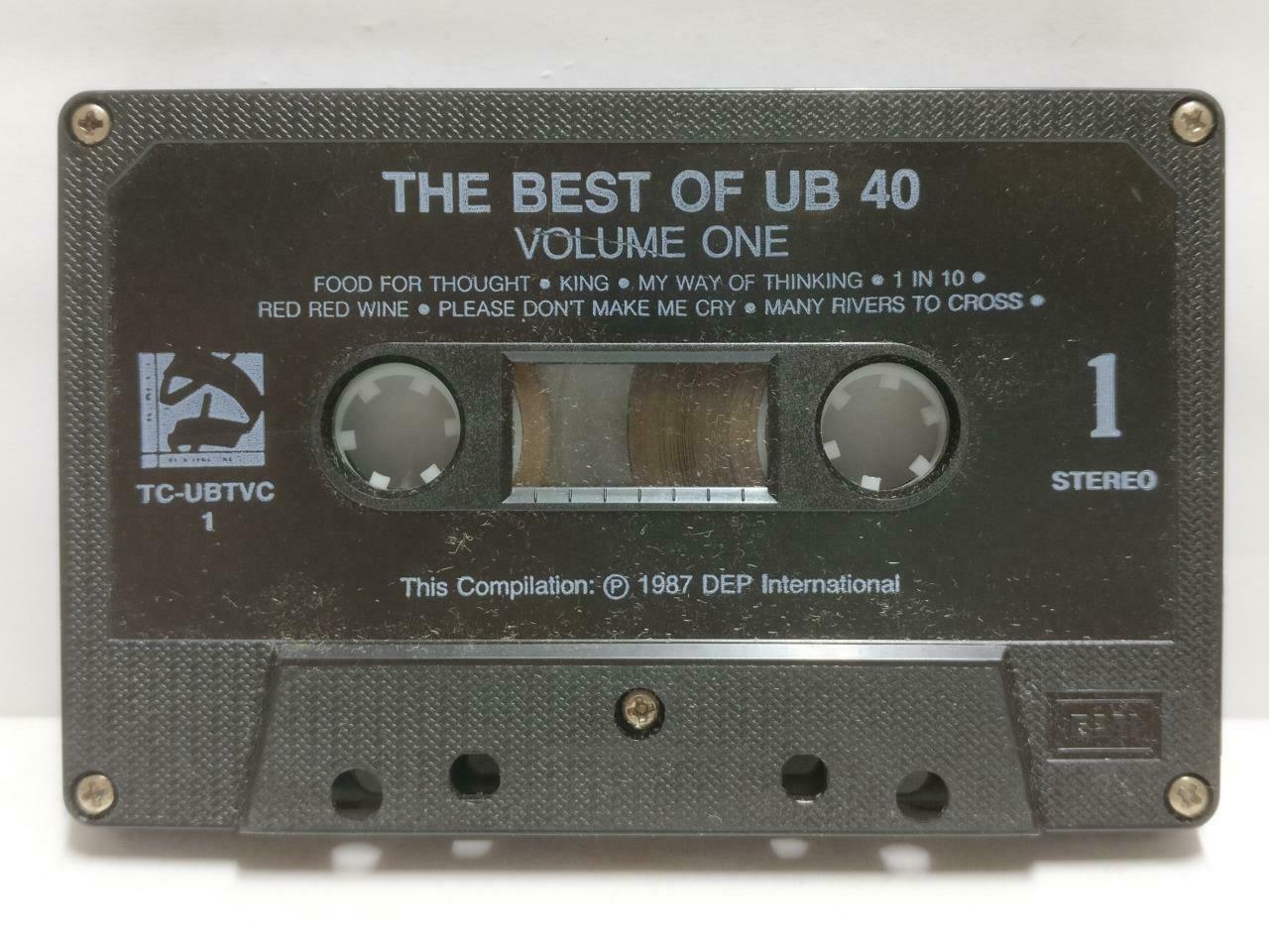 The Best Of UB40 Red Red Wine 1988 Mega Rare Malaysia English Cassette CT508