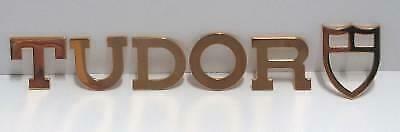 100% Swiss Made Authentic Tudor Watch Lettering Logo Display Collectible 20x18mm