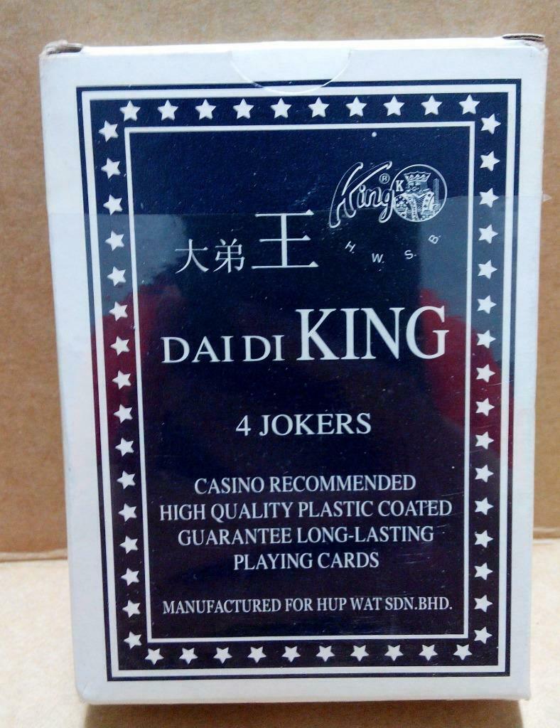 Dai Di King Plastic Coated Playing Cards Souvenir (A1282)