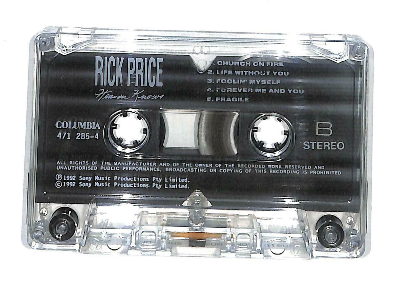 Rare Rick Price Heaven Knows Not A Day Goes By Singapore English Cassette CT878
