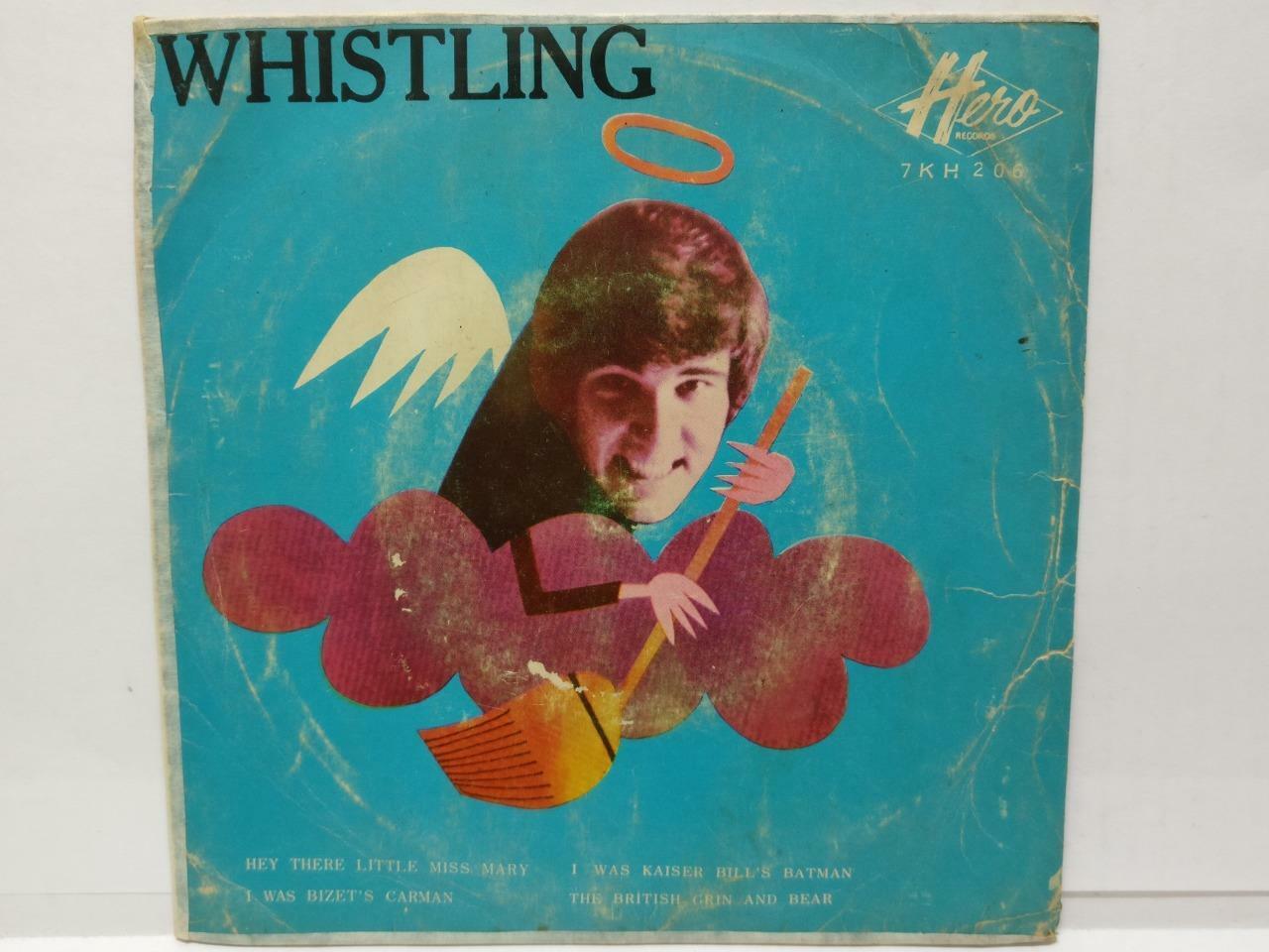 Whistling Jack Smith Rare Singapore Hero Label 7" English EP (EP030)