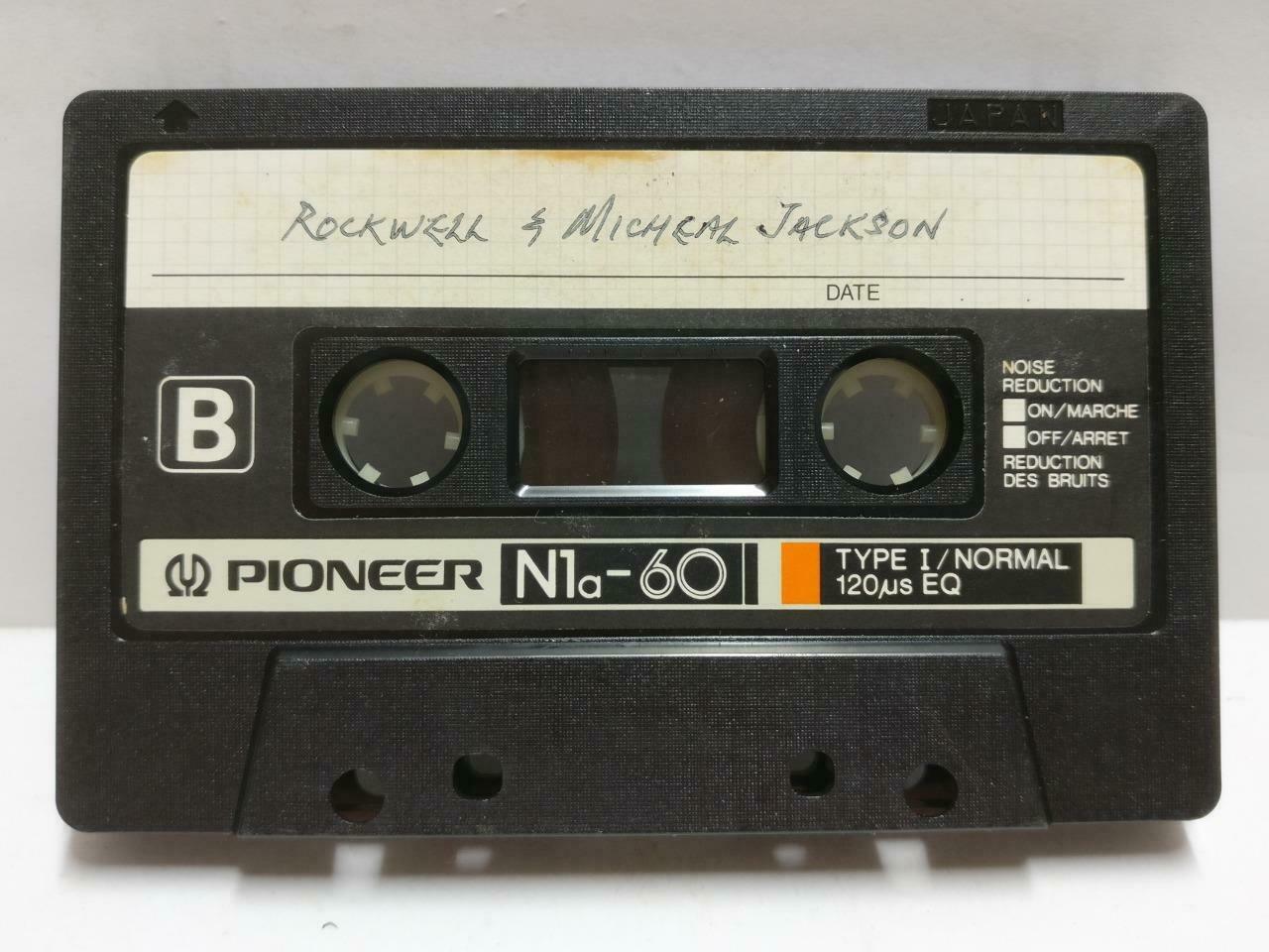 Rockwell & Michael Jackson MJ Mega Rare Singapore English Cassette CT537