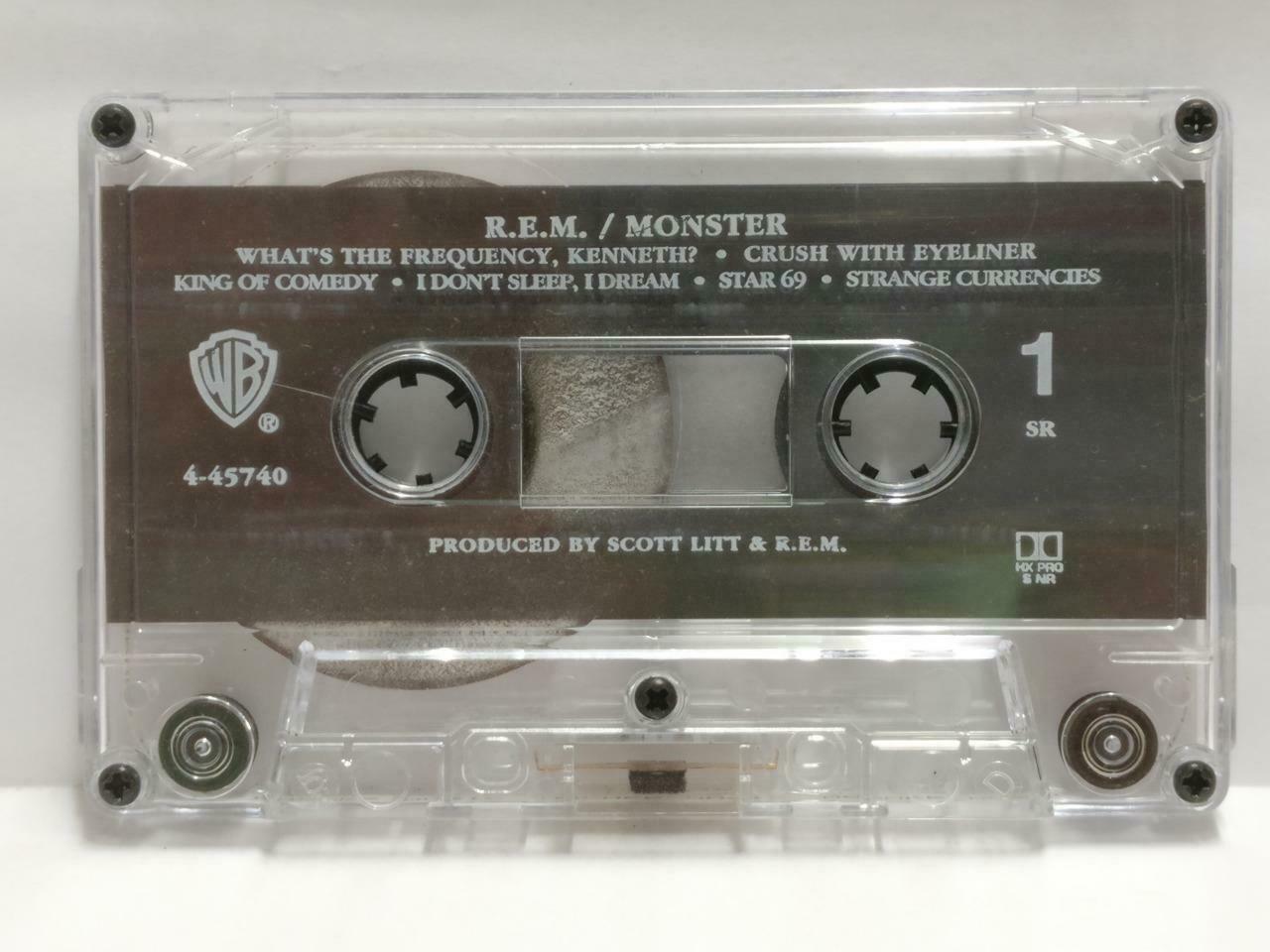 R.E.M. Monster King Of Comedy Mega Rare Singapore Only English Cassette CT490