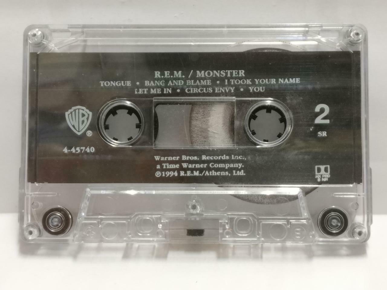R.E.M. Monster King Of Comedy Mega Rare Singapore Only English Cassette CT490