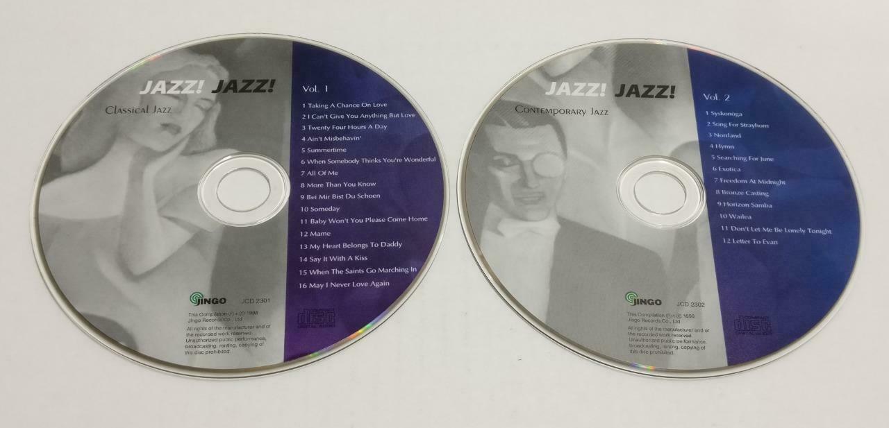 JAZZ! JAZZ! Louis Armstrong Billie Holiday Fats Waller 1998 Gold 2x CD (CDS332)