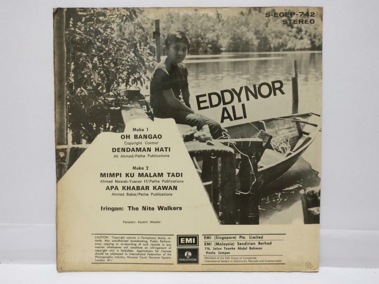 Malay Eddynor Ali & The Nite Walkers Oh Bangao Singapore 7" EP 45 RPM  (EP346)