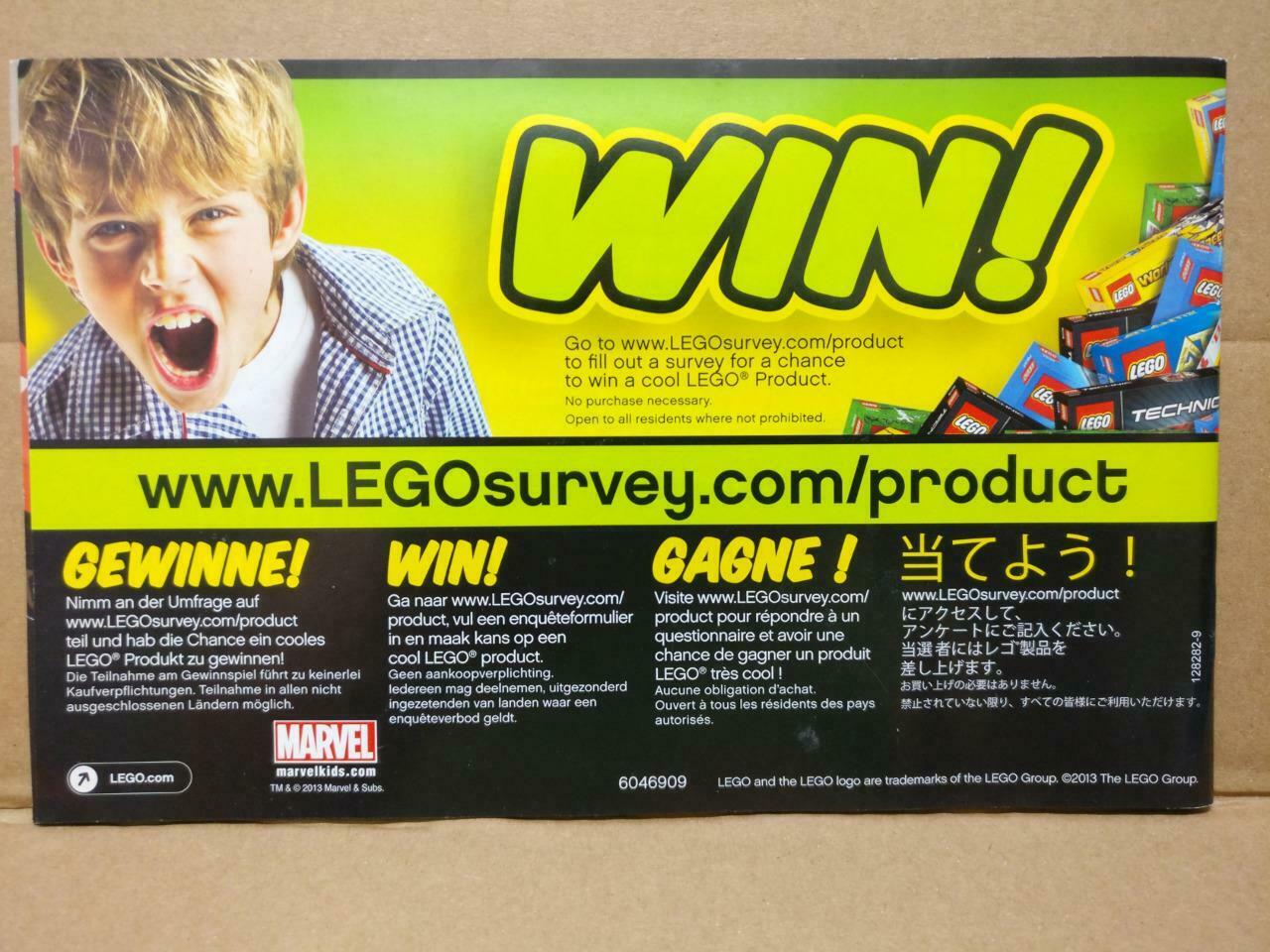 LEGO No. 76006 Marvel Super Heroes Manual Instructions Catalog Booklet (LG035)