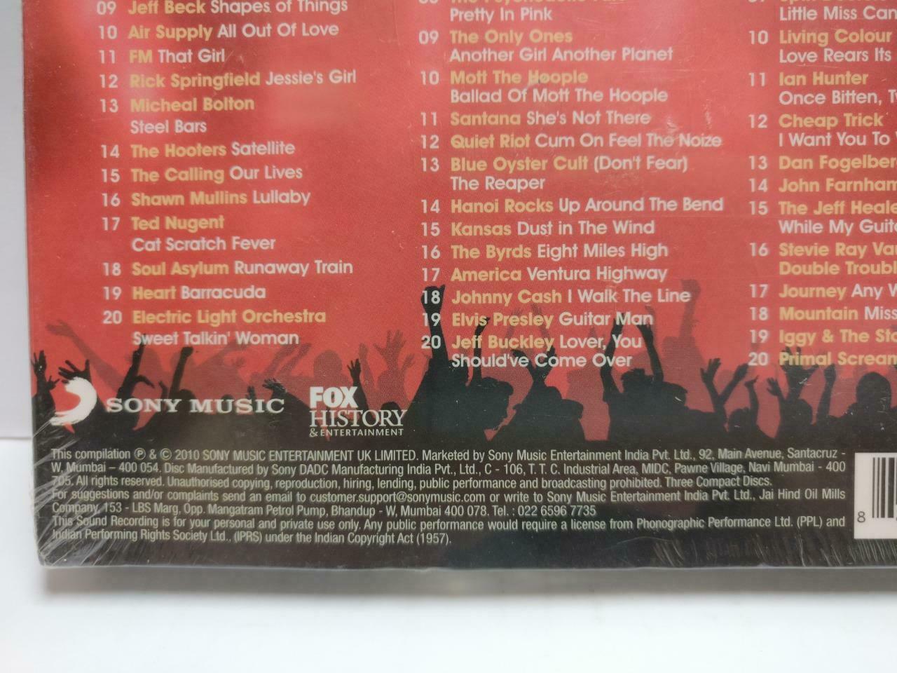 Sealed Various Artists Rock Survivor Alice Cooper 2010 Rare India 3x CD (CD933)