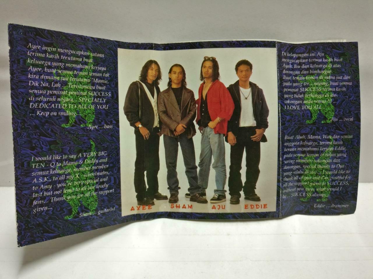 Rare Malay Rock Band Success Mantap Menyengat 1997 Malaysia Melayu Cassette CT749