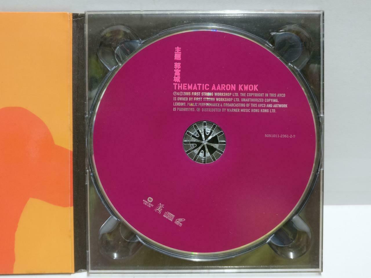 Hong Kong Aaron Kwok 郭富城 主题 Thematic 2005 Chinese AVCD CD (CD790)