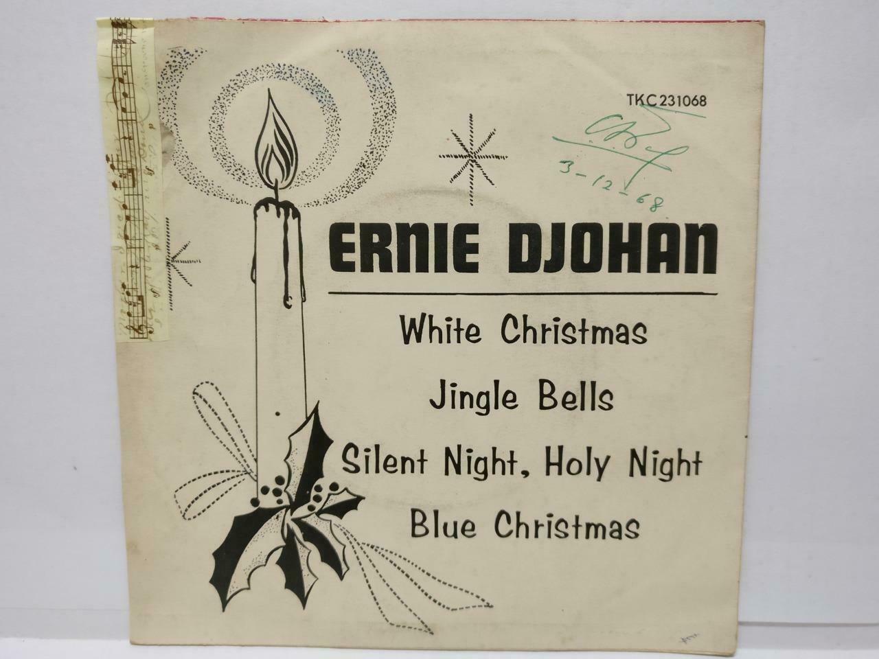 Rare Singapore Ernie Djohan Christmas Songs Jingle Bells English EP 7" (EP049)
