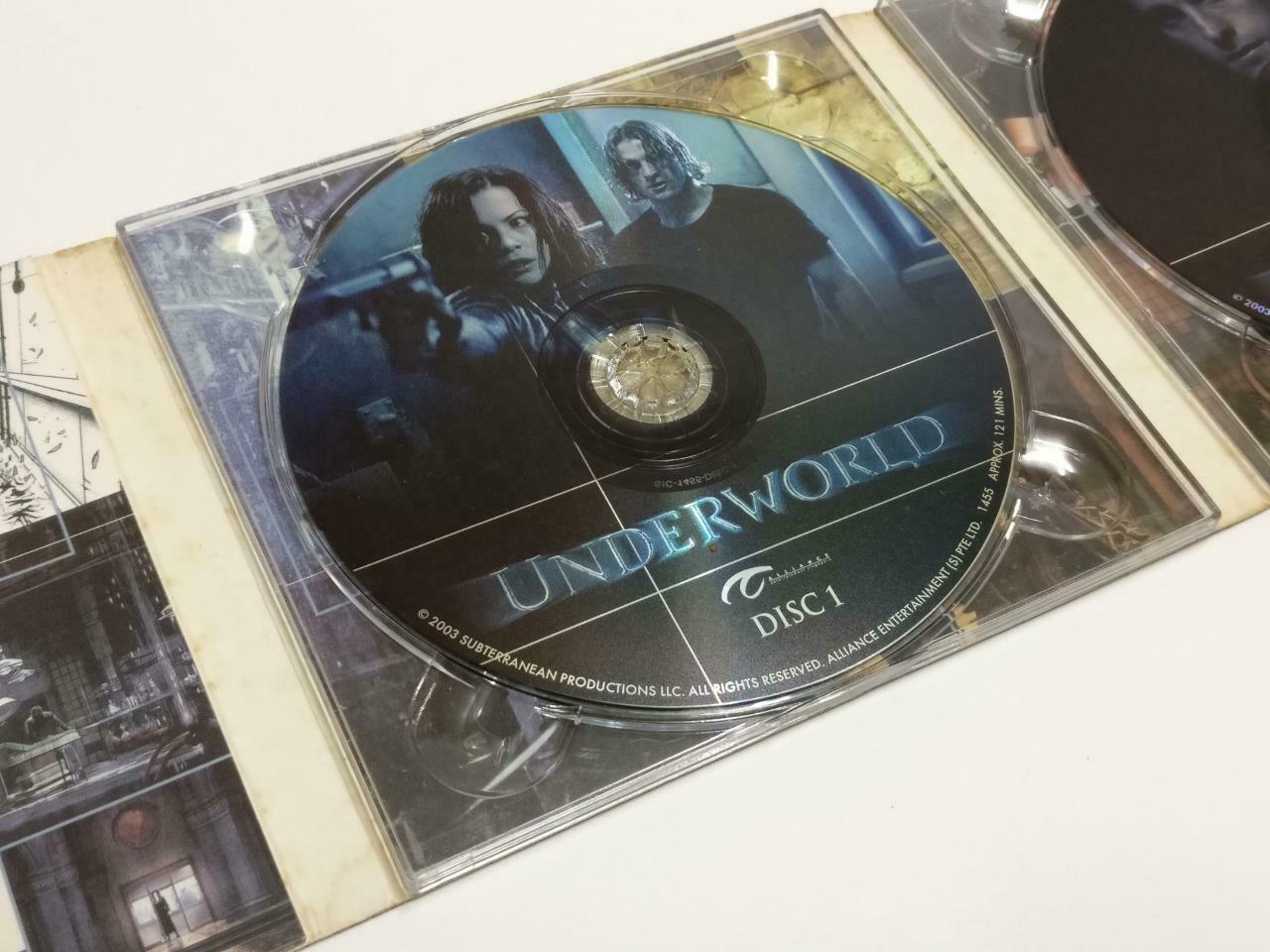 Movie Underworld Kate Beckinsale 2003 Singapore English Video CD 2x VCD CD1111 D